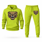 Oakland hoodie joggers set — Lime Green