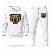 Oakland hoodie joggers set — White