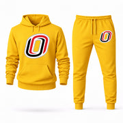 Omaha hoodie joggers set — Yellow