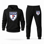 Penn hoodie joggers set — Black