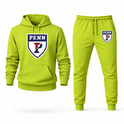 Penn hoodie joggers set — Lime Green