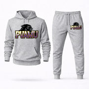 Prairie View A&M hoodie joggers set — Grey