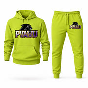 Prairie View A&M hoodie joggers set — Lime Green