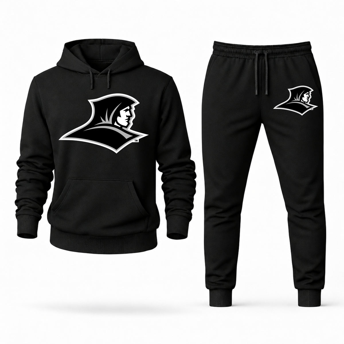 Providence hoodie joggers set — Black