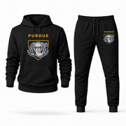 Purdue Fort Wayne hoodie joggers set — Black