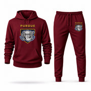 Purdue Fort Wayne hoodie joggers set — Burgundy