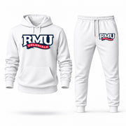 Robert Morris hoodie joggers set — White