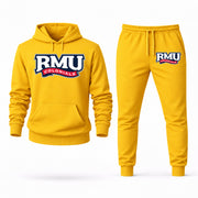 Robert Morris hoodie joggers set — Yellow