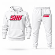Sacred Heart hoodie joggers set — White