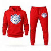 Saint Louis hoodie joggers set — Red