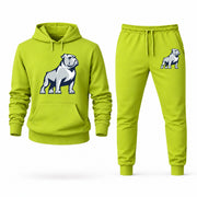 Samford hoodie joggers set — Lime Green