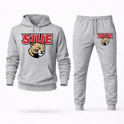 SIUE hoodie joggers set — Grey
