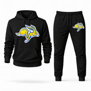 South Dakota State hoodie joggers set — Black