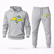 South Dakota State hoodie joggers set — Grey