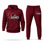 Southeast Missouri State hoodie joggers set — Burgundy