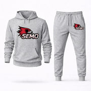Southeast Missouri State hoodie joggers set — Grey