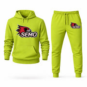 Southeast Missouri State hoodie joggers set — Lime Green
