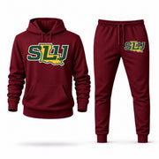 Southeastern Louisiana hoodie joggers set — Burgundy