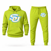 Southern University hoodie joggers set — Lime Green