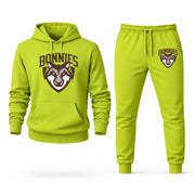 St. Bonaventure hoodie joggers set — Lime Green