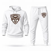 St. Bonaventure hoodie joggers set — White