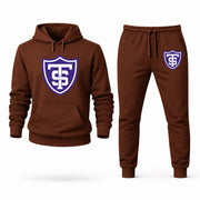 St. Thomas (MN) hoodie joggers set — Brown