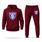 St. Thomas (MN) hoodie joggers set — Burgundy