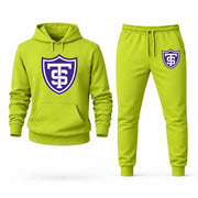 St. Thomas (MN) hoodie joggers set — Lime Green
