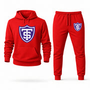 St. Thomas (MN) hoodie joggers set — Red