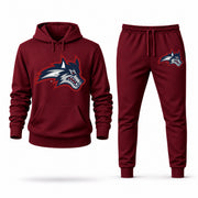 Stony Brook hoodie joggers set — Burgundy