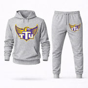Tennessee Tech hoodie joggers set — Grey