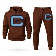 The Citadel hoodie joggers set — Brown
