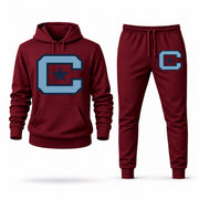 The Citadel hoodie joggers set — Burgundy