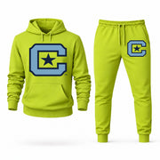 The Citadel hoodie joggers set — Lime Green