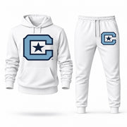The Citadel hoodie joggers set — White