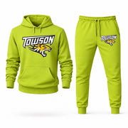 Towson hoodie joggers set — Lime Green