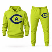 UC Davis hoodie joggers set — Lime Green