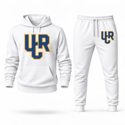 UC Riverside hoodie joggers set — White