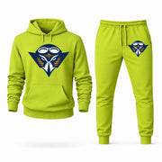 UT Martin hoodie joggers set — Lime Green
