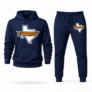 UT Rio Grande Valley hoodie joggers set — Navy