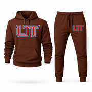 Utah Tech hoodie joggers set — Brown
