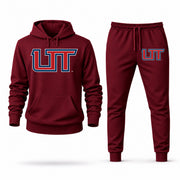 Utah Tech hoodie joggers set — Burgundy