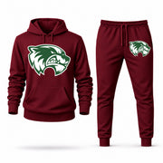 Utah Valley hoodie joggers set — Burgundy