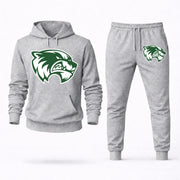 Utah Valley hoodie joggers set — Grey