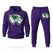 Utah Valley hoodie joggers set — Purple