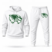Utah Valley hoodie joggers set — White