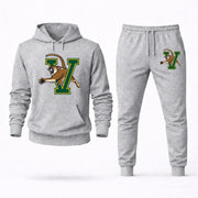 Vermont hoodie joggers set — Grey