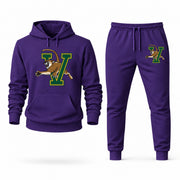 Vermont hoodie joggers set — Purple