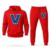 Villanova hoodie joggers set — Red