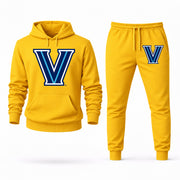 Villanova hoodie joggers set — Yellow